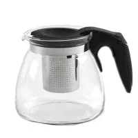 قوری شیشه ای با صافی استیل|قوری، کتری، قهوه‌ساز دستی|ری, شهید غیوری (ابن باویه)|دیوار