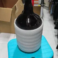 بطری 6 لیتری شیشه ای محافظت شده با فوم اسفنجی