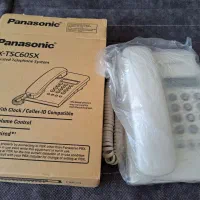 تلفن رو میزی پاناسونیک    نو و آکبند|تلفن رومیزی|کیش, |دیوار