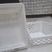 نظم دهنده یخچال نو سفید رنک دونه ای ۵۰|ظروف نگهدارنده، پلاستیکی، یکبارمصرف|ابهر, |دیوار