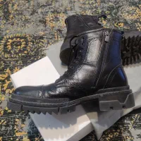 کفش مردانه - نیم بوت چرم مشهد