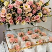 باکس گل قدم نورسیده.باکس گل نامزدی