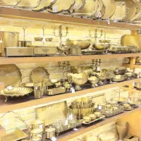 ظروف برنجی و استیل برنجی هندی