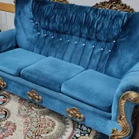 مبل تمیز ۷ نفره|مبلمان خانگی و میز عسلی|خواف, |دیوار