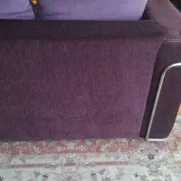 مبل ۸ نفره کار کرده با چهار چوب و فنر  بسیار محکم