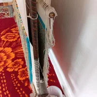 قالیچه ابریشم نیمه کاره|فرش|میاندوآب, |دیوار