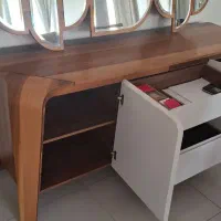 کنسول اینه بوفه میز وسط ست|بوفه، ویترین، کنسول|فردیس, نسترن شرقی|دیوار