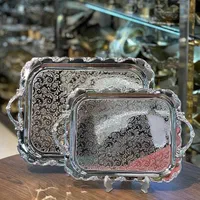 سینی چای دوتایی وینکسWinex گارانتی رسمی استیل بزرگ|ظروف سرو و پذیرایی|یزد, |دیوار