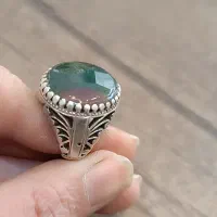 انگشتر یشم سه رنگ