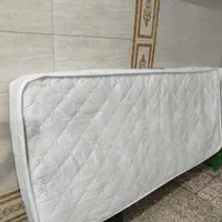 تخت خواب یک نفره ام دی اف و تشک رویال|تخت و سرویس خواب|شوش, |دیوار