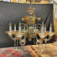 لوستر تمام کار دست|لوستر و چراغ آویز|تهران, انبار نفت|دیوار