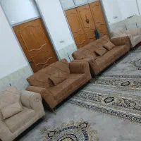 مبل های راحتی ۷نفره برند سمساری کوهکن|مبلمان خانگی و میز عسلی|زابل, |دیوار