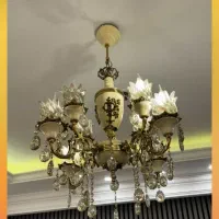 3عدد لوستر برنجی