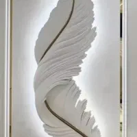 تابلو برگ و یا پر بزرگ|تابلو، نقاشی، عکس|تبریز, |دیوار