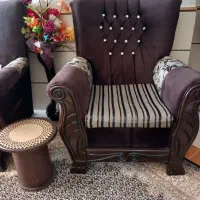 مبل ۹ نفره با میزجلو مبلی و عسلی|مبلمان خانگی و میز عسلی|سمنان, |دیوار