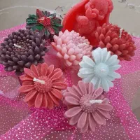 باکس گل شمع