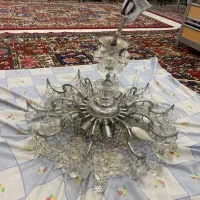 لوستر کریستالی ۲۰ شاخه درحد نو سیلور