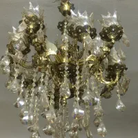 ۲ عدد لوستر ۱۰ شاخه طرح فرشته ۲۰ شعله