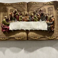 تابلوشیک شام آخر برجسته ‌رنگی