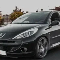 207 اتوماتیک مشکی سقف فلز