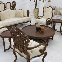 مبل مدل کینگ چپندر / تمام چوب راش / نقد و اقساط|مبلمان خانگی و میز عسلی|کرج, عظیمیه|دیوار