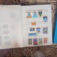 آلبوم تمبر همراه با تمبر یادگاری