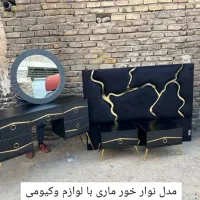 سرویس خواب تخت خواب|تخت و سرویس خواب|بروجن, |دیوار
