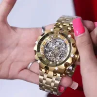 ساعت مچی دو صفحه ای اورجینال INVICTA نبضی
