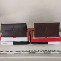 کیف پول چرم اصلی. کیف دانشجویی اداری رمزدار