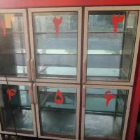 یخچال ویترین شش درب بزرگ
