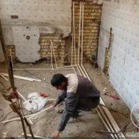 لوله کشی آب و فاضلاب ،تعمیرات،جابجایی لوله گاز