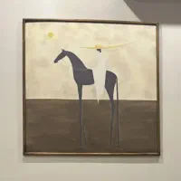 سفارش تابلو نقاشی اسب و سوار کار( دست ساز و خاص)