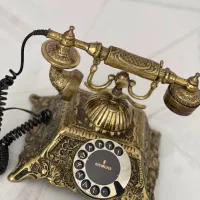 تلفن برنجی|کلکسیون اشیاء عتیقه|آفتاب, |دیوار
