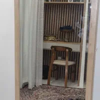 فروش میز آرایش / شامل آینه قدی و کشو و قفسه کناری