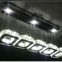 لوستر الماس.کهکشانی لاینر تیارا.AC light|لوستر و چراغ آویز|تهران, پارک شهر|دیوار