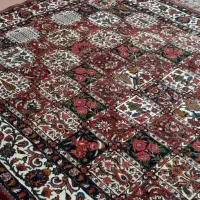 یک جفت قالی دستباف خشتی (چالشتر)(۶متری)|فرش|اصفهان, الهیه|دیوار