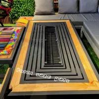 میز باغی/آتشدان  پروفیلی  مدرن