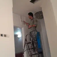 نقاشی ساختمان، نقاش ساختمان،خورده کاری تمام نقاط