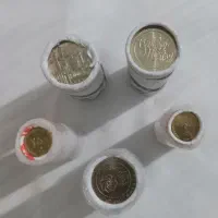 رول سکه و سکه های بانکی|کلکسیون سکه، تمبر، اسکناس|قزوین, |دیوار