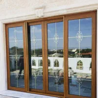 دروپنجره دوجداره UPVC وتوری پیلیسه