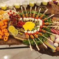 فینگر فود و میوه ارایی و چیدمان میز|خدمات پذیرایی، مراسم|اصفهان, شمس آباد|دیوار