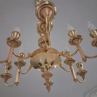 ۳ تا لوستر اب طلا افروز با۳تا دیواری کلا ۲۶ شاخه