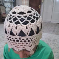 کلاه لیونی دست بافت فقط ۱۲۰