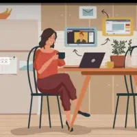 کار درمنزل با گوشی