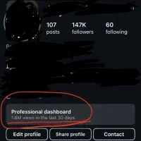 پیج اینستاگرام 147K بهمراه سایت