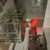 میز غذا خوری فلزی 6نفره صفحه ام دی /*|میز و صندلی غذاخوری|ارومیه, |دیوار