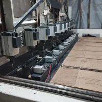 سی آن سی چوب 10کله تخت و روتاری شرکت ماهان|ماشینآلات صنعتی|خلیل آباد, |دیوار