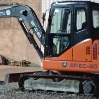 بیل مینی بیل خاک برداری گودبرداری حمل نخاله