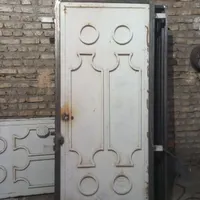 درب یک لنگه حیاطی تمیز