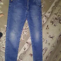 شلوار لی دخترانه سالم تمیز